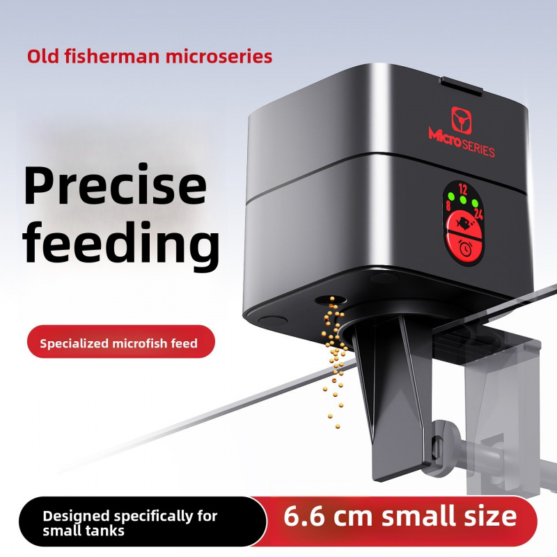 Fishing Line Dispenser - 데스크탑 수조용 자동 물고기 급식기 –