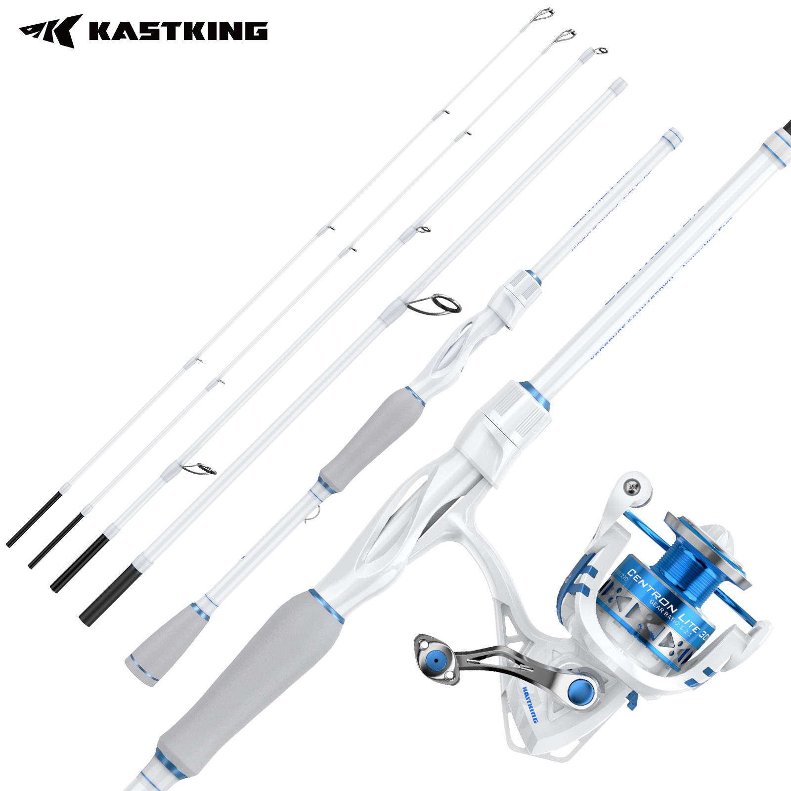 Fishing Line Spooler - 카스트킹 센트론 라이트 트래블 스피닝 콤보
