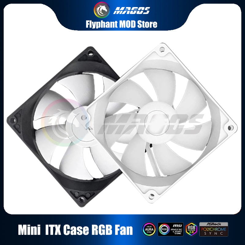 미니 ITX 케이스 ARGB 팬 8cm 9cm 일치 물 - Fly Line 리뷰 및 가격