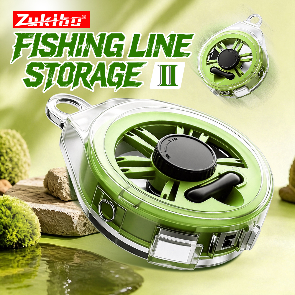 주키보 그린 행어블 라인 보관함 카본 라인 태클 내장형 - Fishing Line Spool 리뷰 및 가격