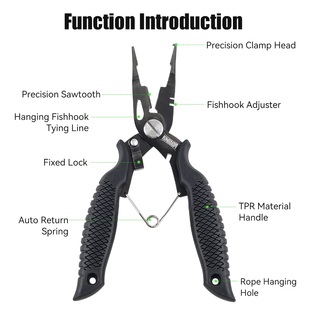 왕국 낚시 펜치 다기능 분할 링 와이어 커터 후크 리무 - Fishing Line Cutter 리뷰 및 가격