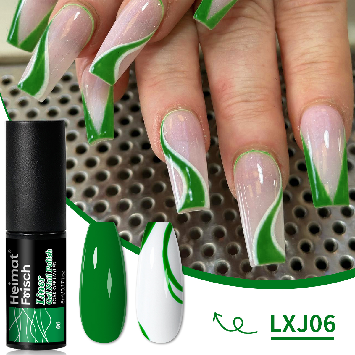 5ml 세트 글리터 라인 드로잉 젤 키트, 컬러 드로잉 - Copolymer Line 리뷰 및 가격