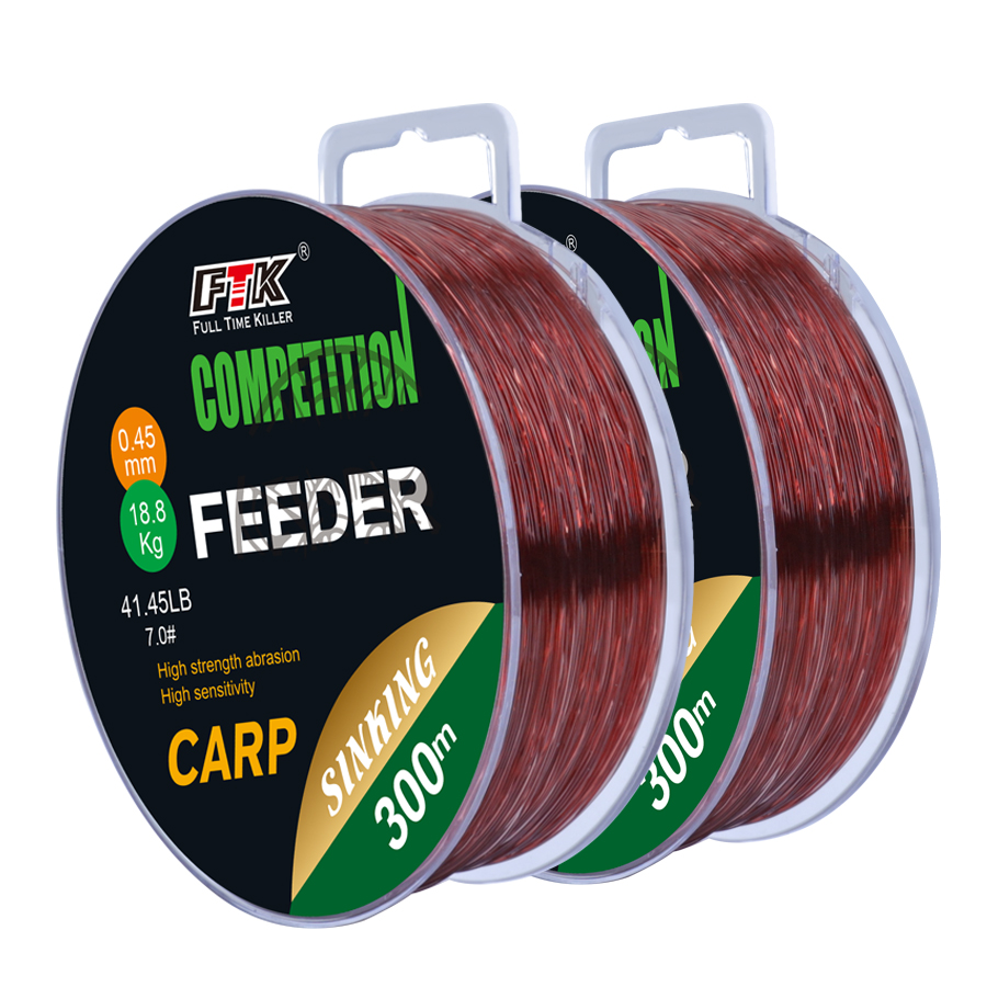 FTK 3D 투명 잉어 낚싯줄 나일론150m/300m  - Fluorocarbon Line 리뷰 및 가격