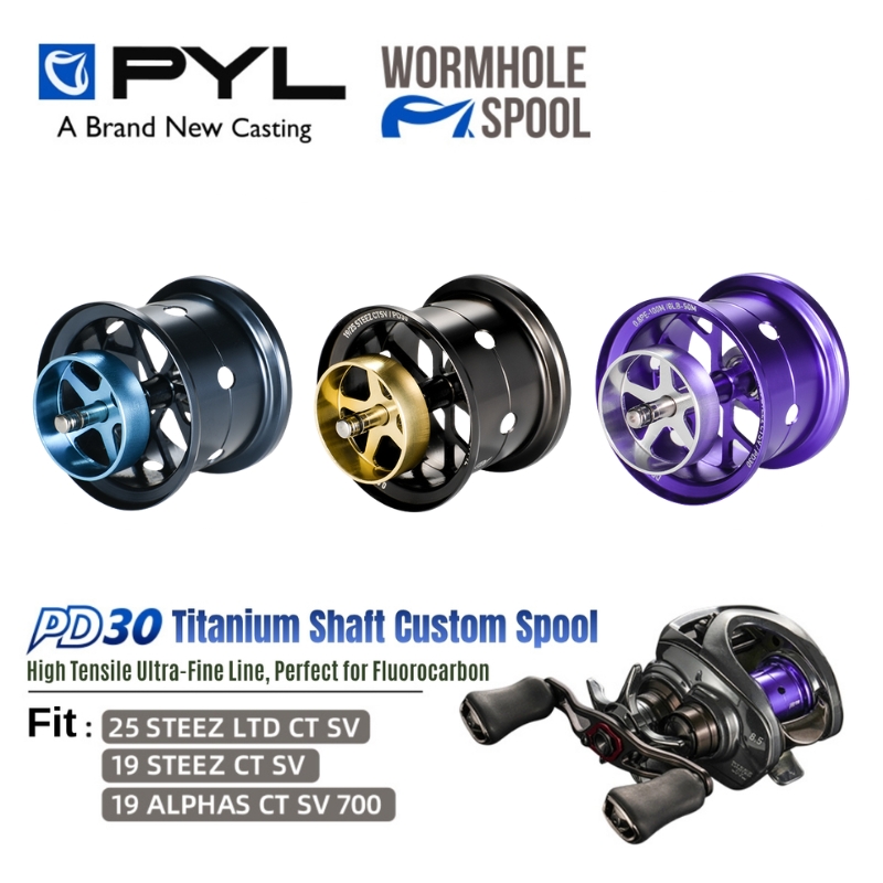 PYL PD30 개조 스풀 (다이와 19/25 스티즈  - Fluorocarbon Line 리뷰 및 가격