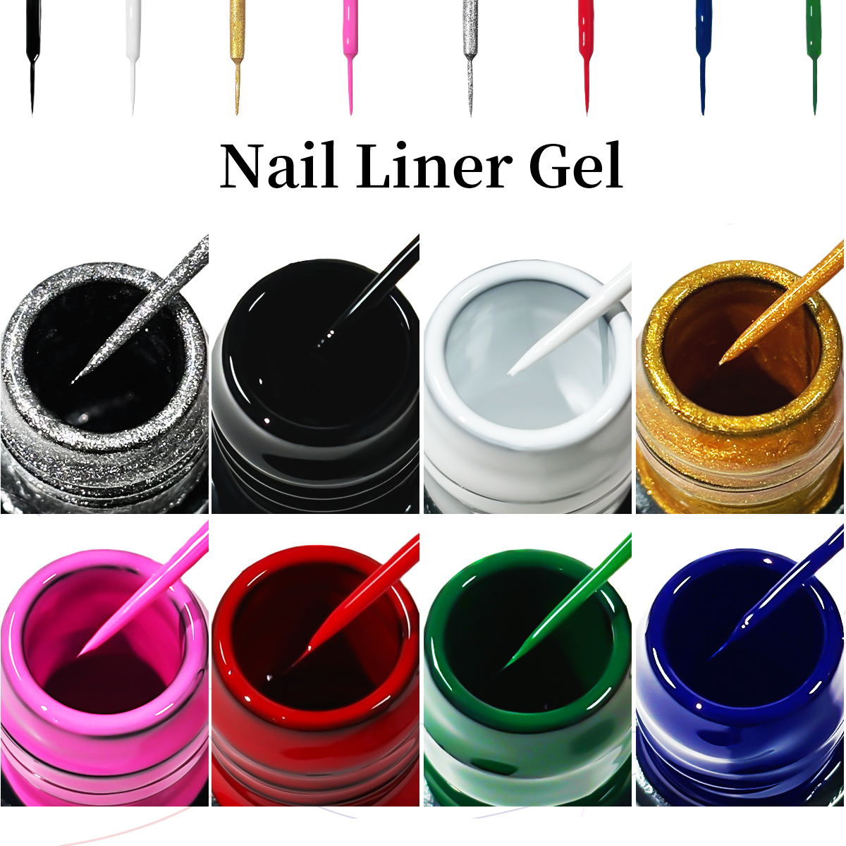 헤이마트 프리쉬 4팩 젤 네일 폴리쉬 (라인 아트 및  - Copolymer Line 리뷰 및 가격