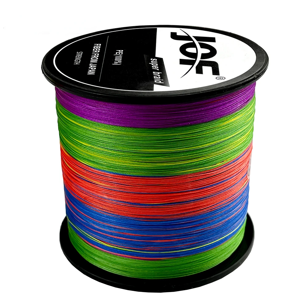 JOF x4 꼰 PE 낚싯줄, 멀티 필라멘트 플라이 와 - Copolymer Line 리뷰 및 가격