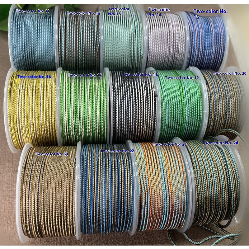 10m/롤 2.5mm 투톤 컬러 땋은 면 짠 로프 트위 - Braided Line 리뷰 및 가격