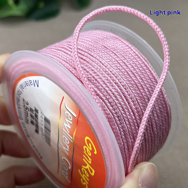 10m/롤 2.5mm 투톤 컬러 땋은 면 짠 로프 트위 - Braided Line 리뷰 및 가격