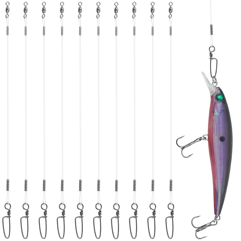 10Pcs Fluorocaron 낚시 리더 20LB-5 - Fluorocarbon Line 리뷰 및 가격