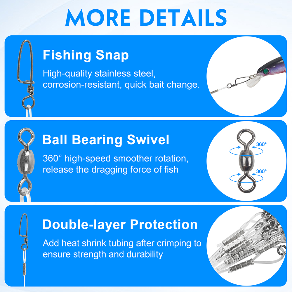 10Pcs Fluorocaron 낚시 리더 20LB-5 - Fluorocarbon Line 리뷰 및 가격