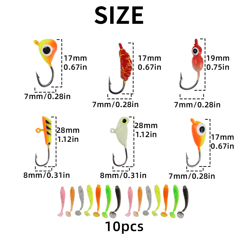 얼음 낚싯대 릴 콤보, 탄소 섬유 겨울 낚싯대와 5.2 - Ice Fishing Line 리뷰 및 가격
