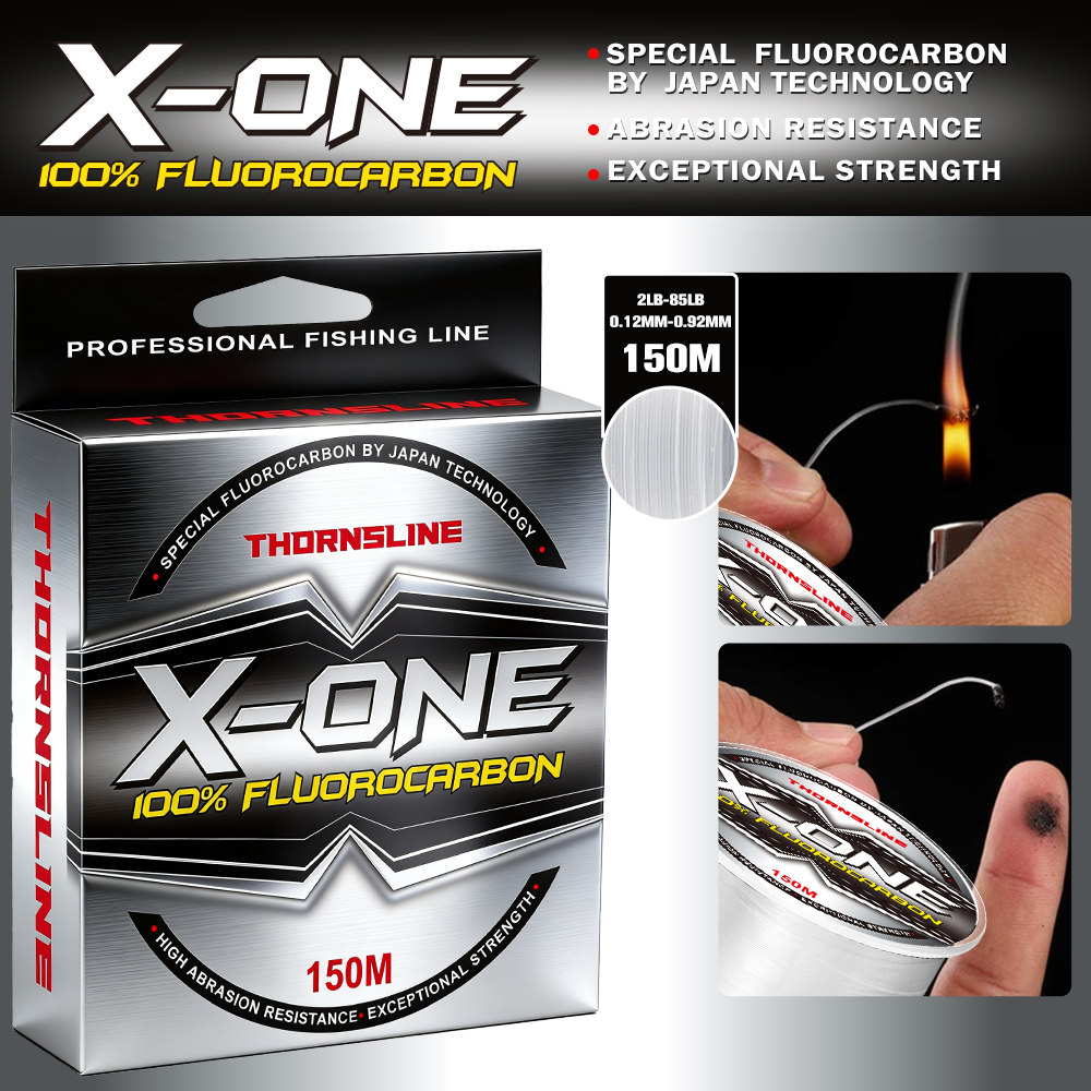 Thornsline 100% 플루오로카본 낚싯줄 50M - Fluorocarbon Line 리뷰 및 가격