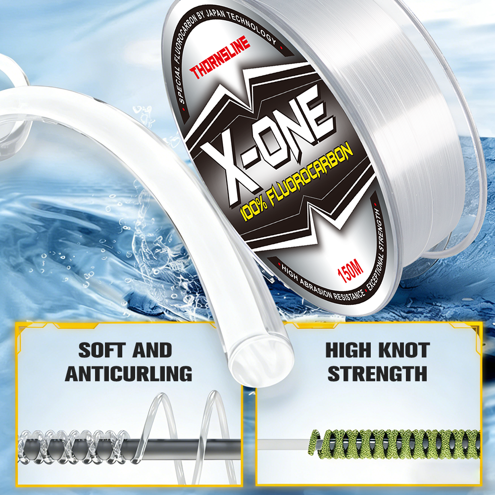 Thornsline 100% 플루오로카본 낚싯줄 50M - Fluorocarbon Line 리뷰 및 가격
