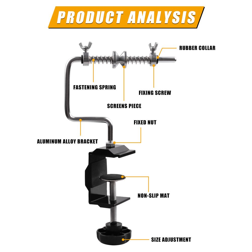 클램프 조정 가능한 안정적인 릴 라인 스풀러 다기능 스 - Fishing Line Spool 리뷰 및 가격