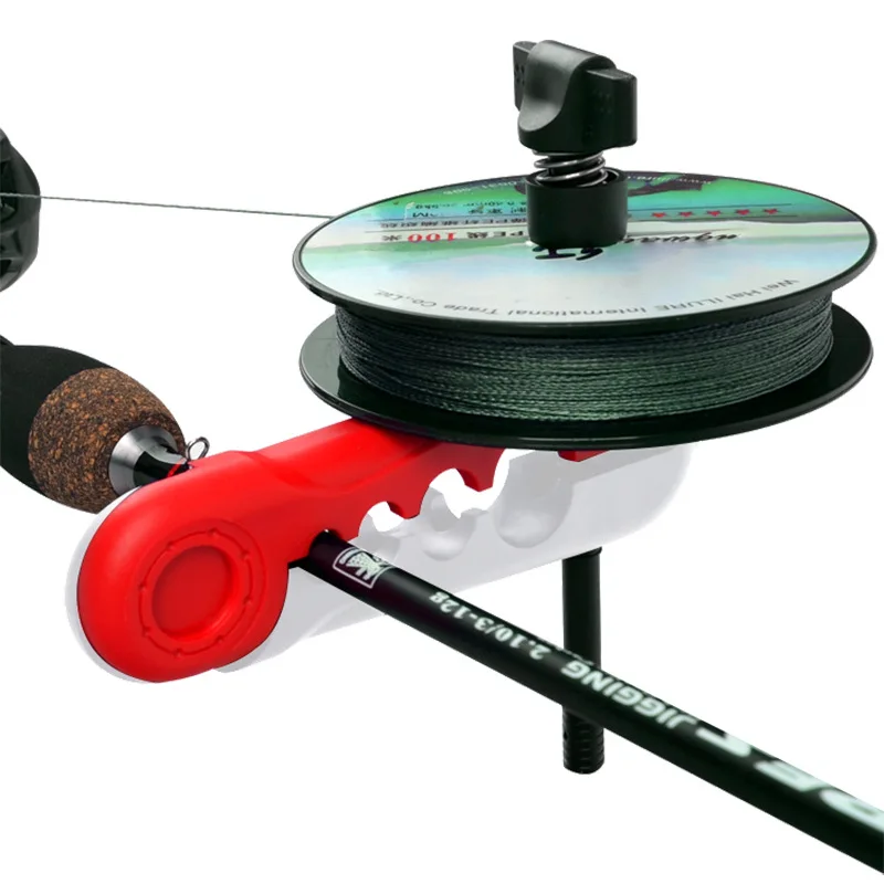 편리한 낚싯대 라인 와인더, 라인 클램프, 4 색 플라 - Fishing Line Winder 리뷰 및 가격