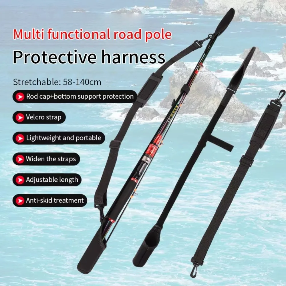 조절 가능한 낚싯대 보관 가방 휴대용 낚싯대 어깨 벨트 - Fishing Line Spool 리뷰 및 가격
