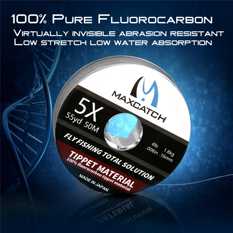 MAXCATCH 1PC/2PC 플루오로카본 티펫 50M - Fluorocarbon Line 리뷰 및 가격