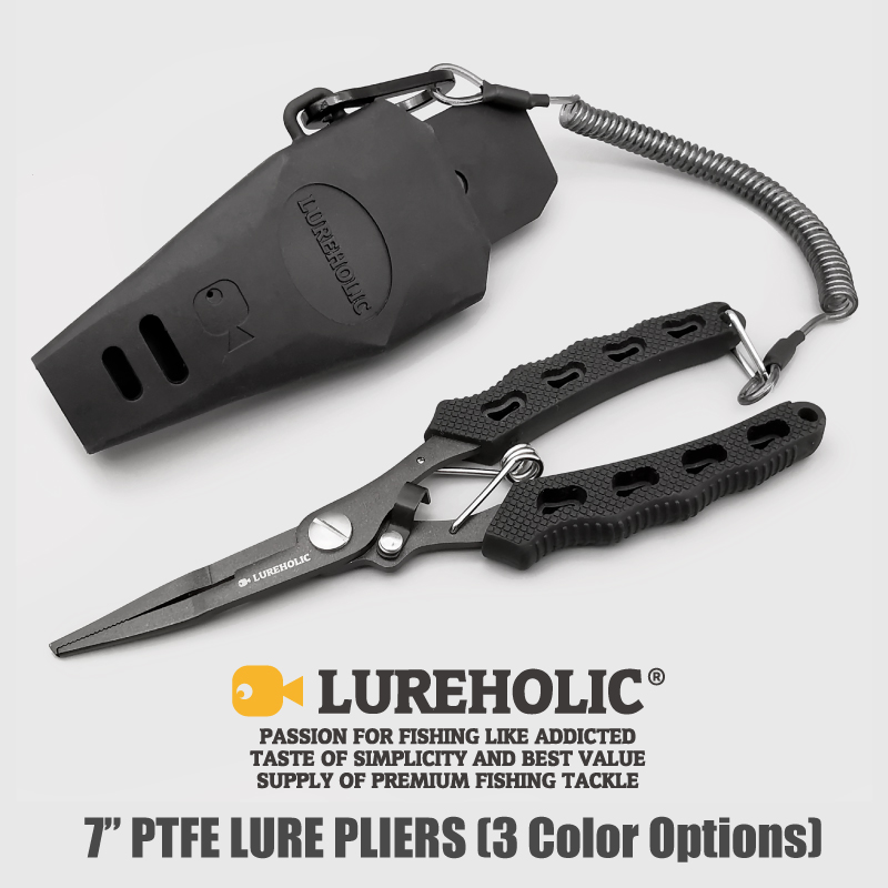 루어홀릭 7인치 PTFE 코팅 루어 낚시 펜치, 18c - Fishing Line Cutter 리뷰 및 가격