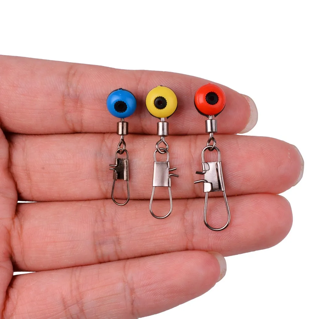 20pcs 낚시 라인 후크 회전 생크 클립 커넥터 인터 - Saltwater Line 리뷰 및 가격