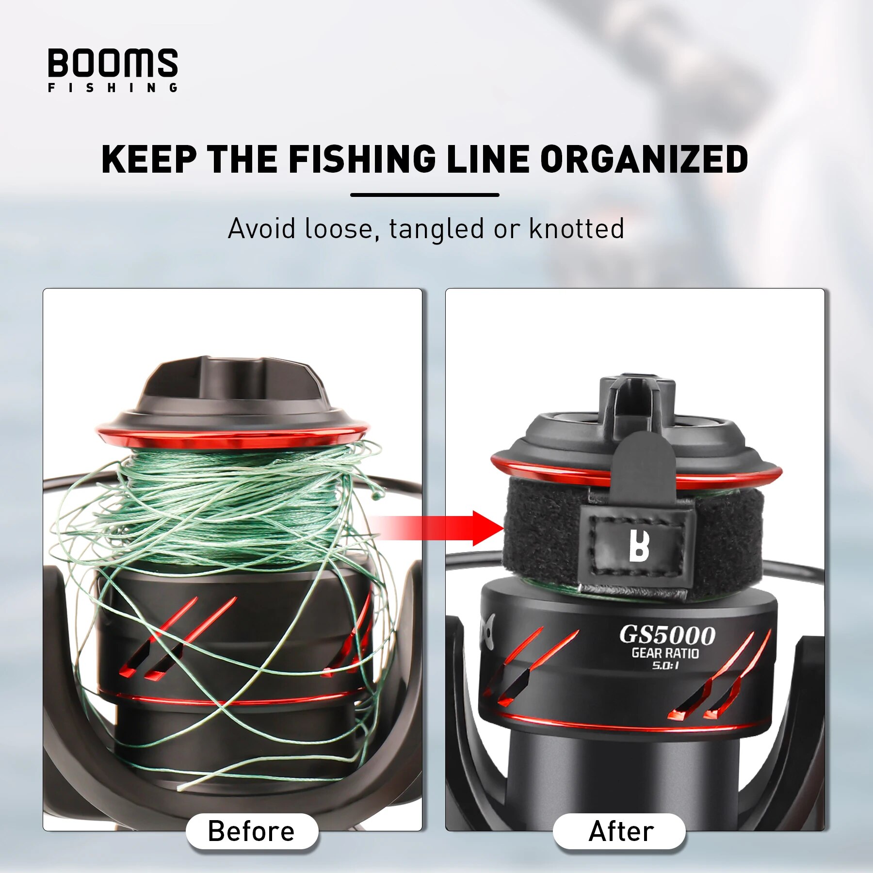 Booms Fishing 스피닝 릴 보호 커버 하이 퀄 - Fishing Line Spool 리뷰 및 가격